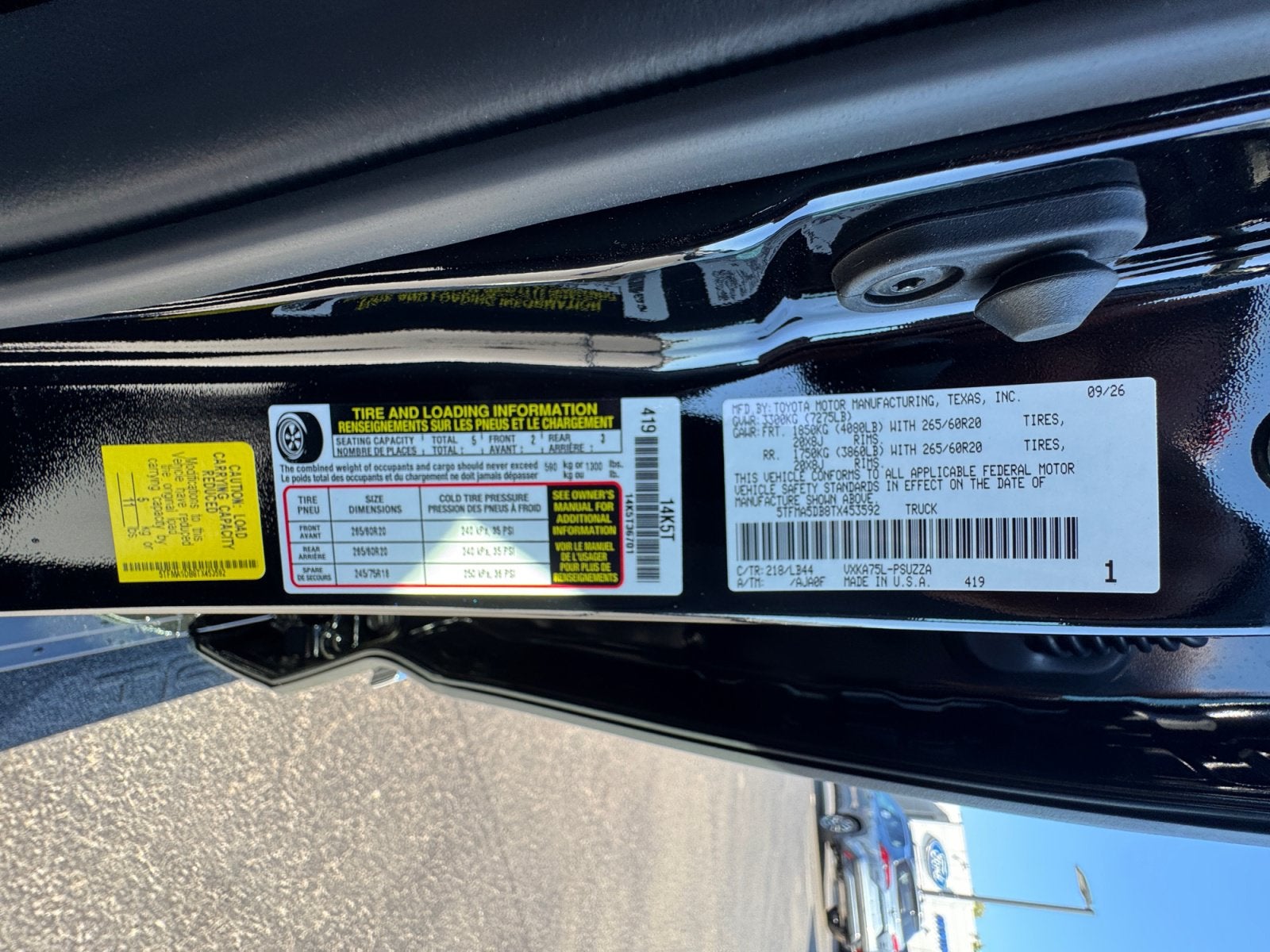 2026 Toyota Tundra 1794 Edition