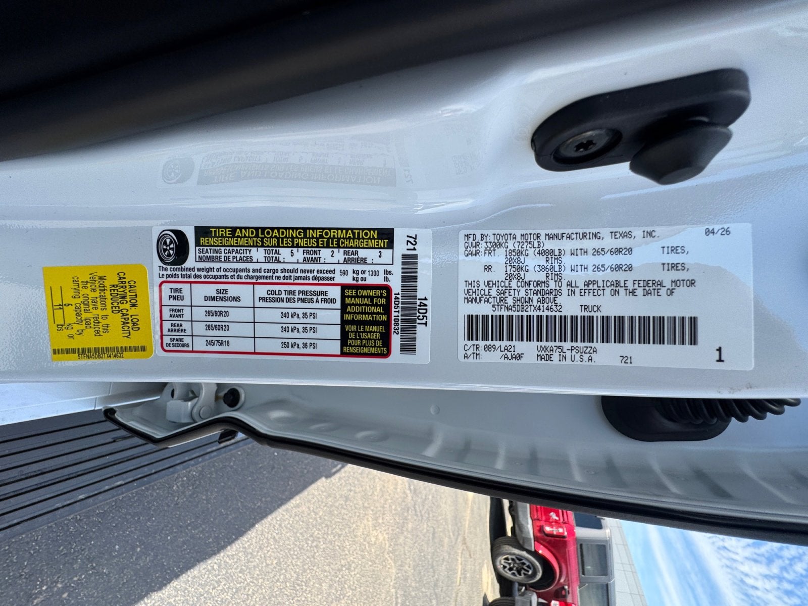 2026 Toyota Tundra Platinum
