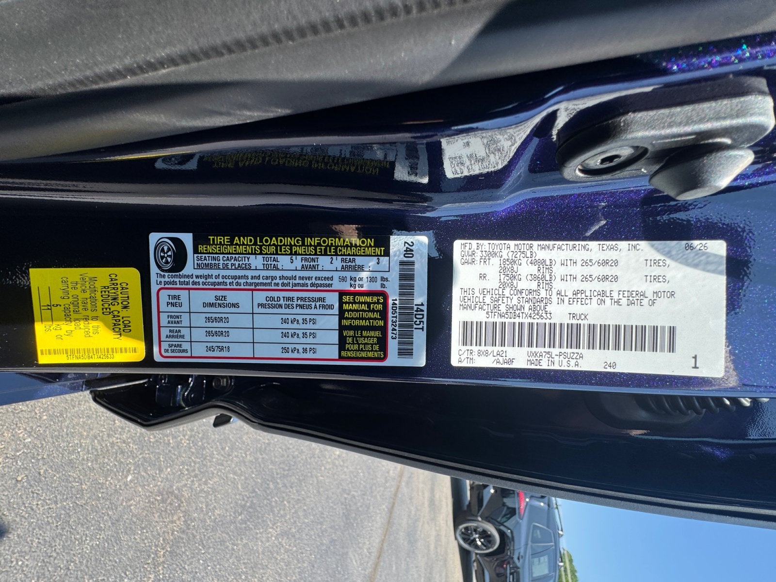 2026 Toyota Tundra Platinum