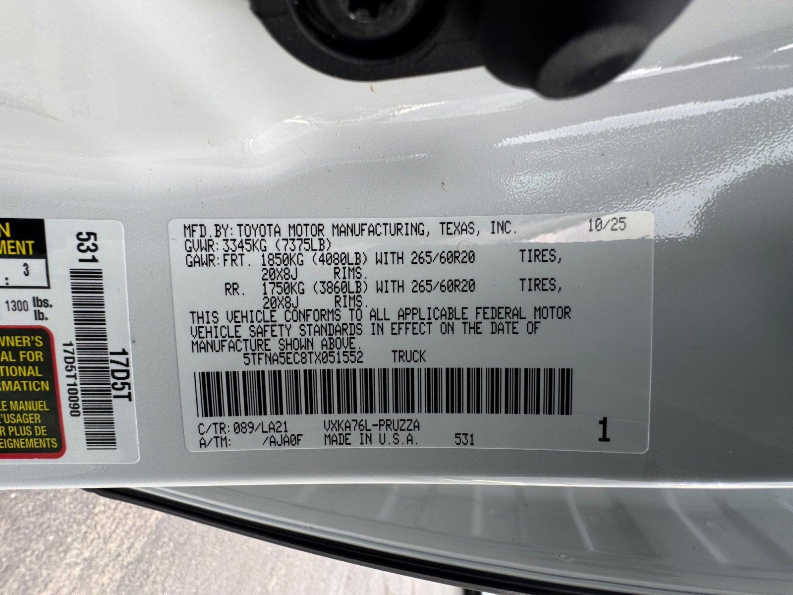 2026 Toyota Tundra Platinum