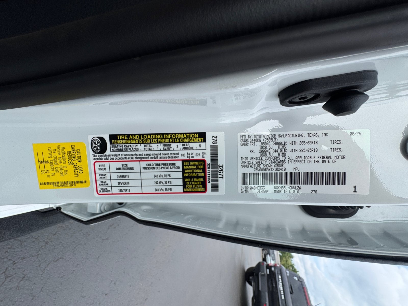 2026 Toyota Sequoia TRD Pro