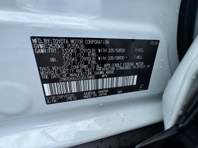 2026 Toyota RAV4 Plug-In Hybrid XSE