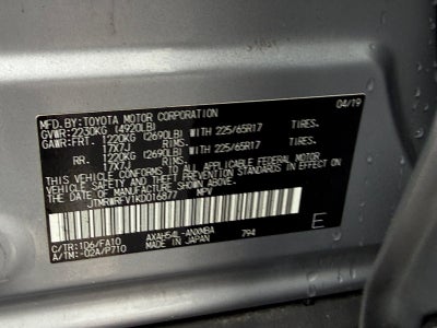 2019 Toyota RAV4 Hybrid Hybrid XLE