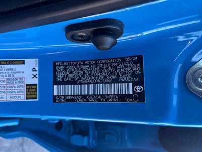 2024 Toyota GR COROLLA Circuit