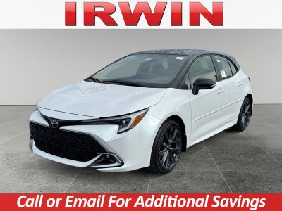 2027 Toyota Corolla Hatchback XSE
