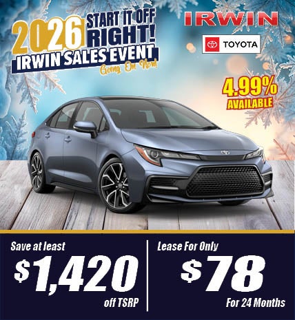 New 2026 Toyota Corolla LE