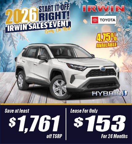 New 2025 Toyota Rav4 LE Hybrid AWD