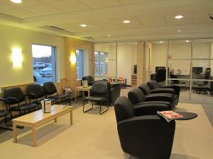 Irwin Toyota of Laconia, NH's Brand New Waiting Area